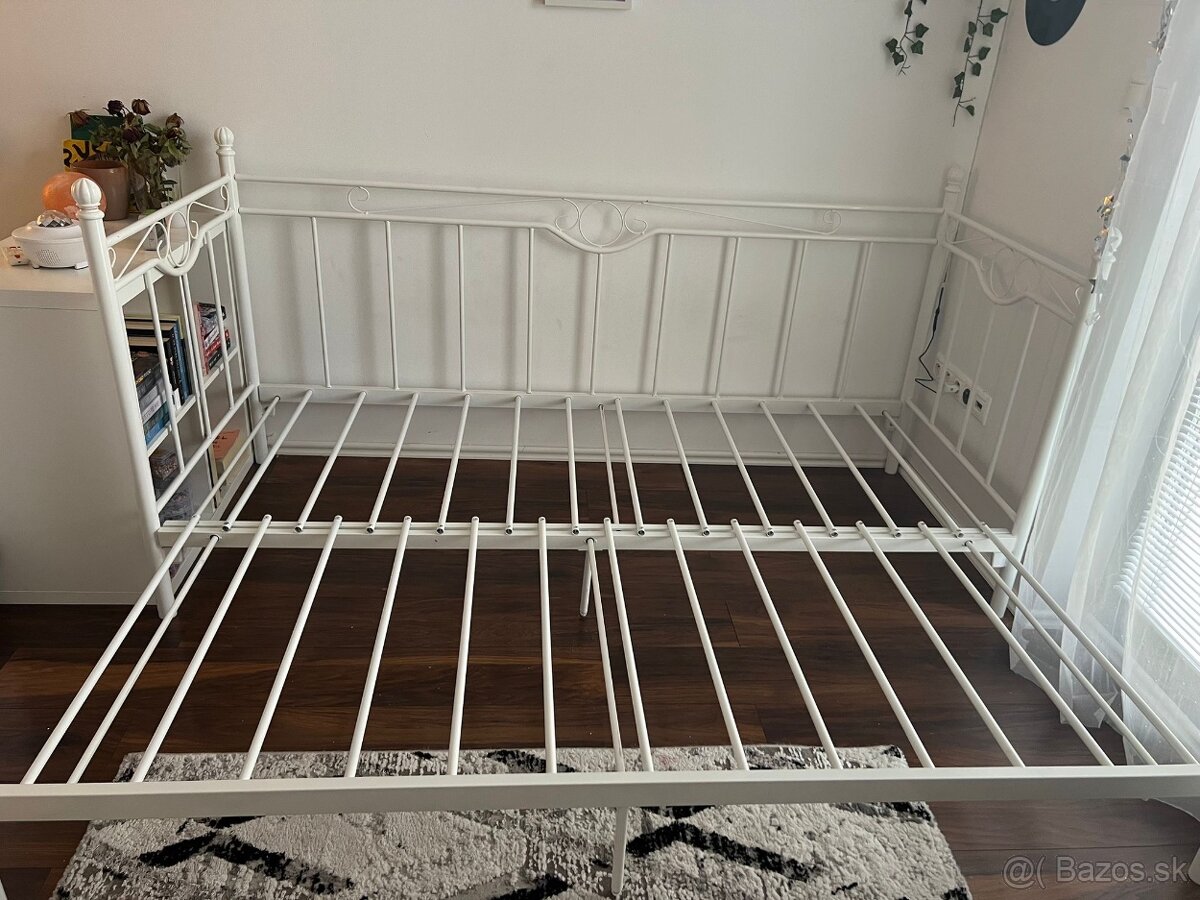 Kovová rozkladacia postel - 3