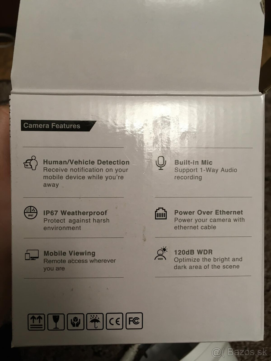 IP Kamery, HD POE - 3