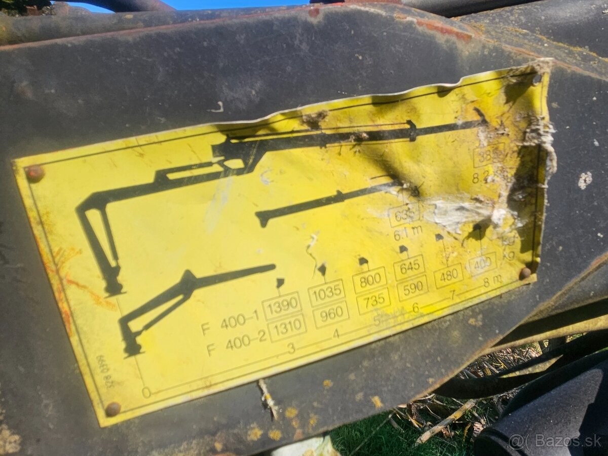 Hydraulická ruka na LKT Kesla Foresteri 400 - 3