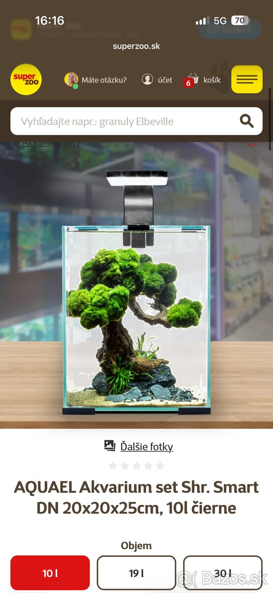 Akvárium Shrimp Set 10l - 3