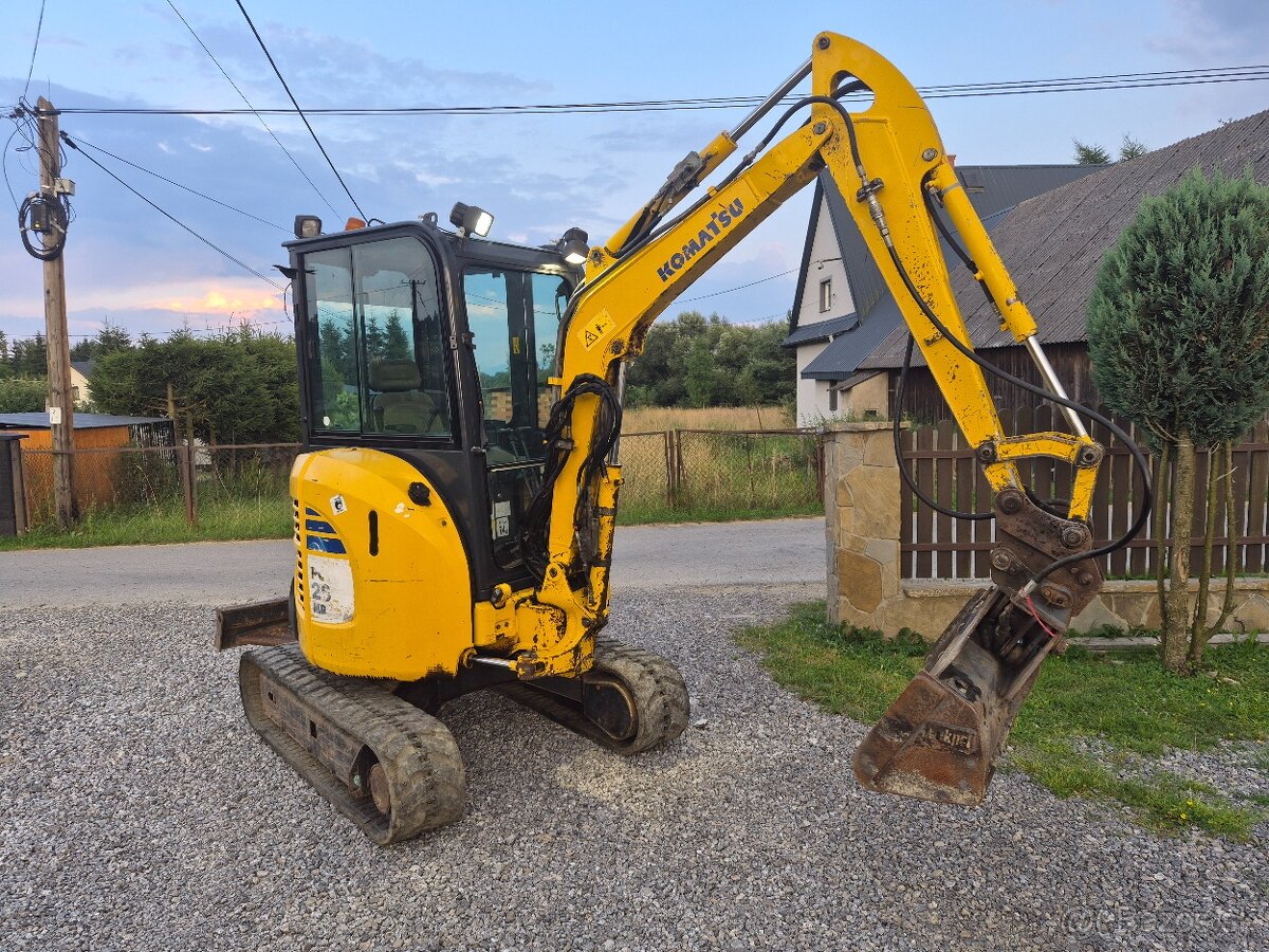 Komatsu pc 26 rok vyroby 2016 - 3