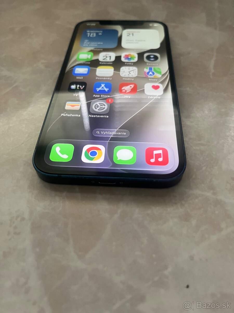 iPhone 12 / Blue 64GB - TOP stav - 3