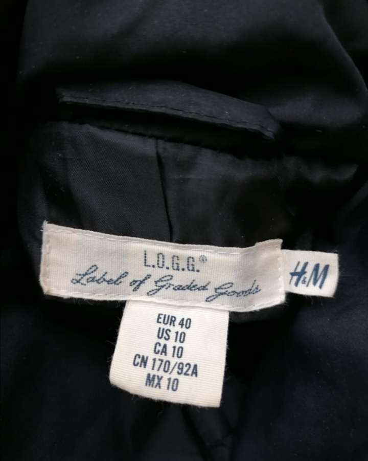 Bunda H&M s odnímateľnou kapucňou - 3