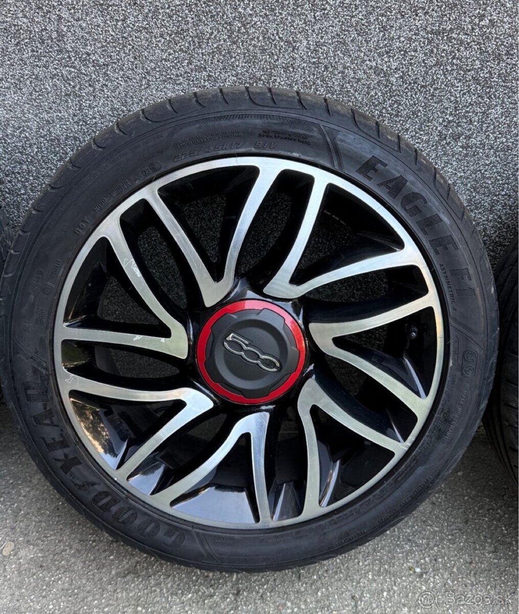 Predám elektrony, kolesa Fiat 225/45 R17 - 3