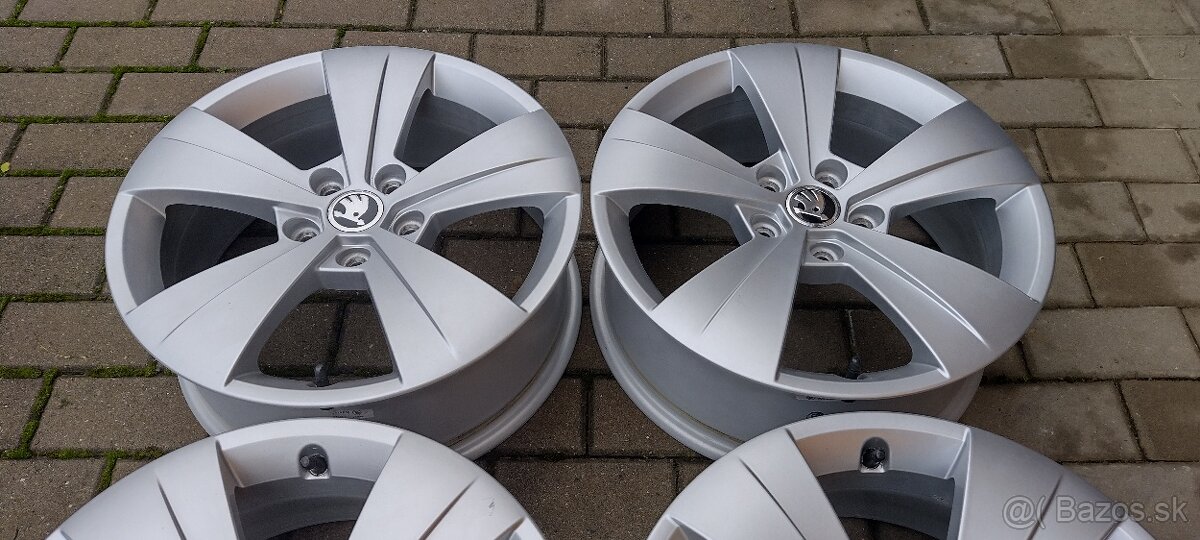Originál disky Škoda 6,5x17H2 5x112 ET41 - 3