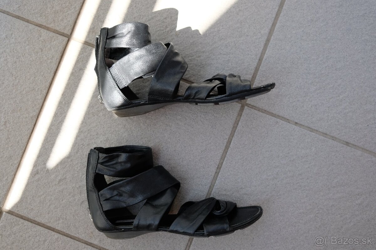 kožené sandále Geox - 3