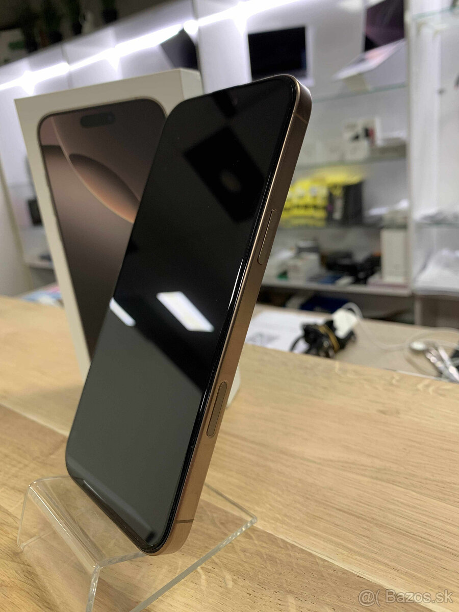 iPhone 16 Pro Max 256GB Púštny titan - AKO NOVY - 3