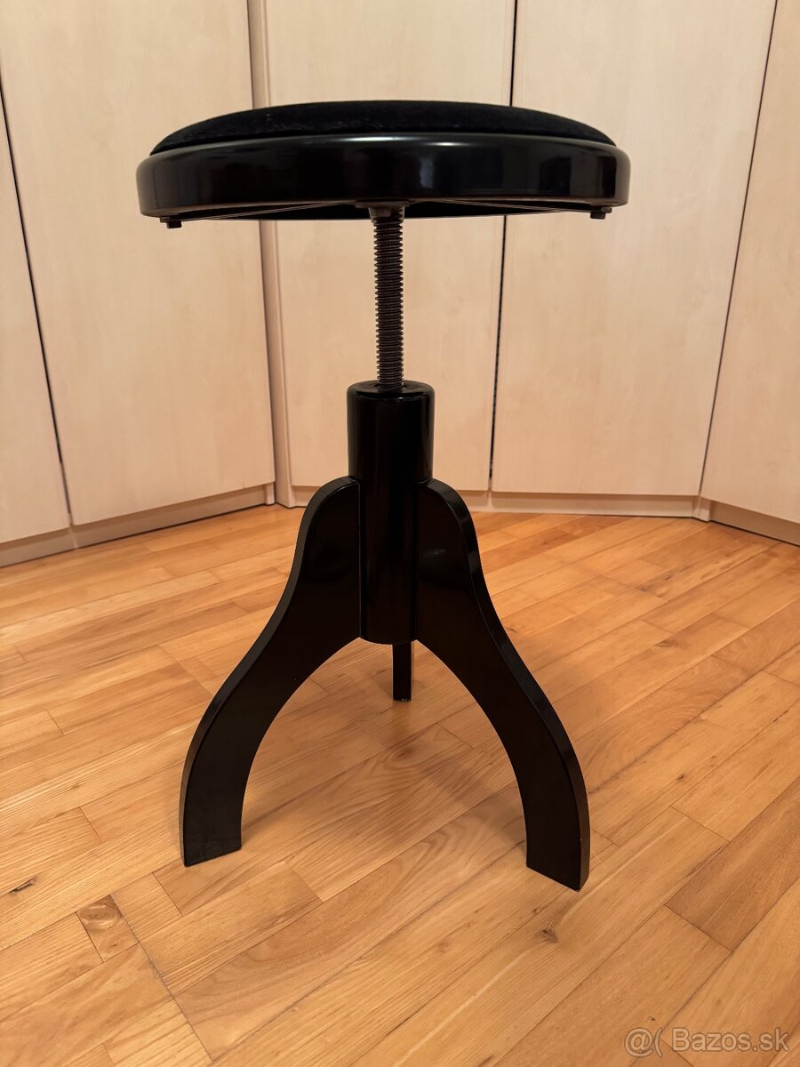 Otočná klavírna stolička - 3