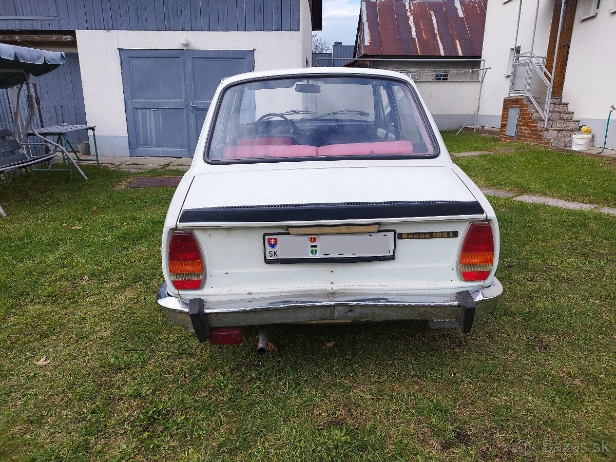 ŠKODA 105L, 1981 - 3