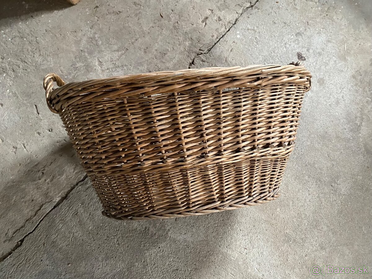 Starý prútený kôš - 3