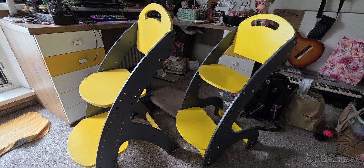 Detská rastúca stolička 2x - 3