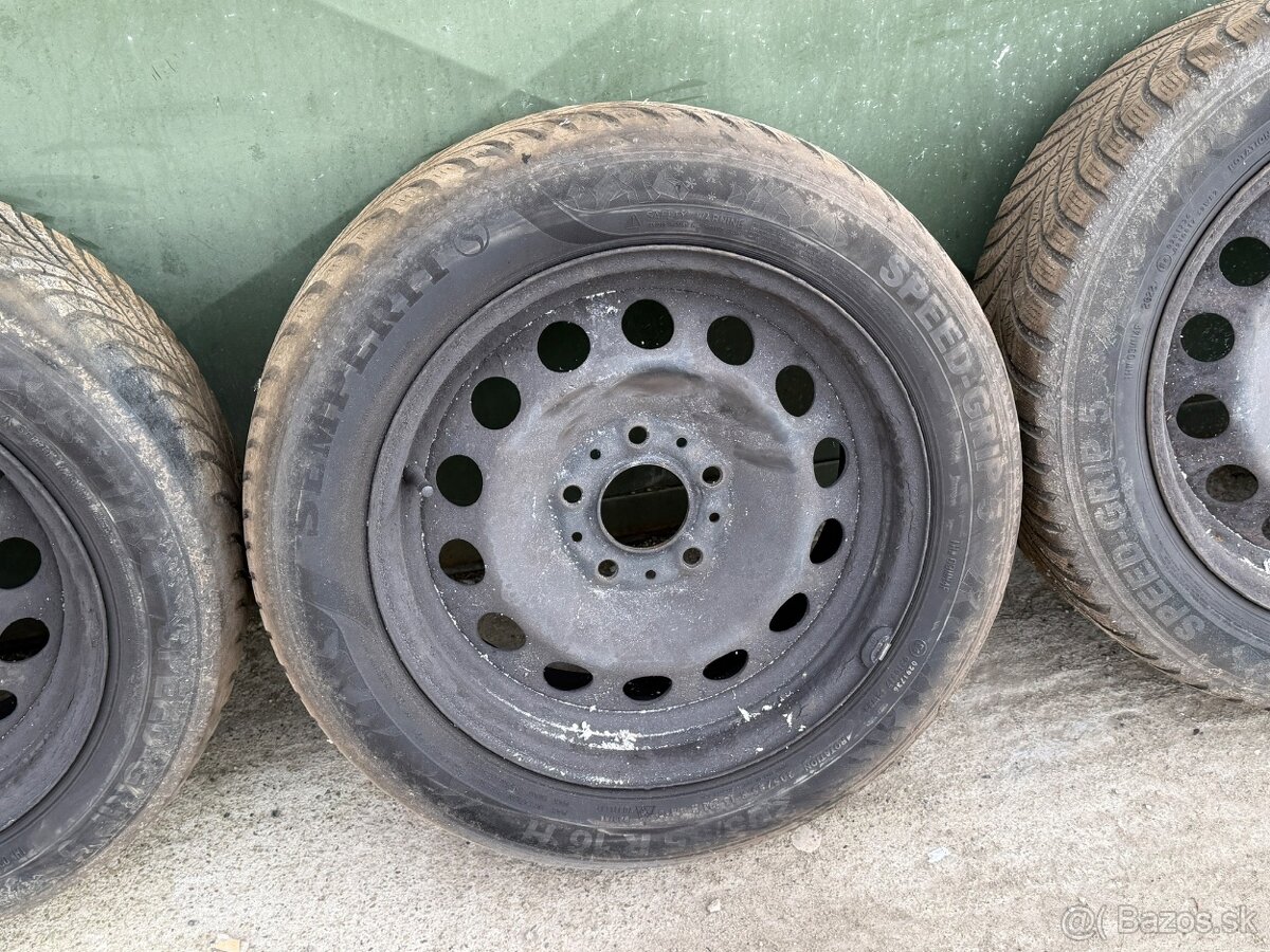 5x120 r16 205/55 zimné pneu - 3