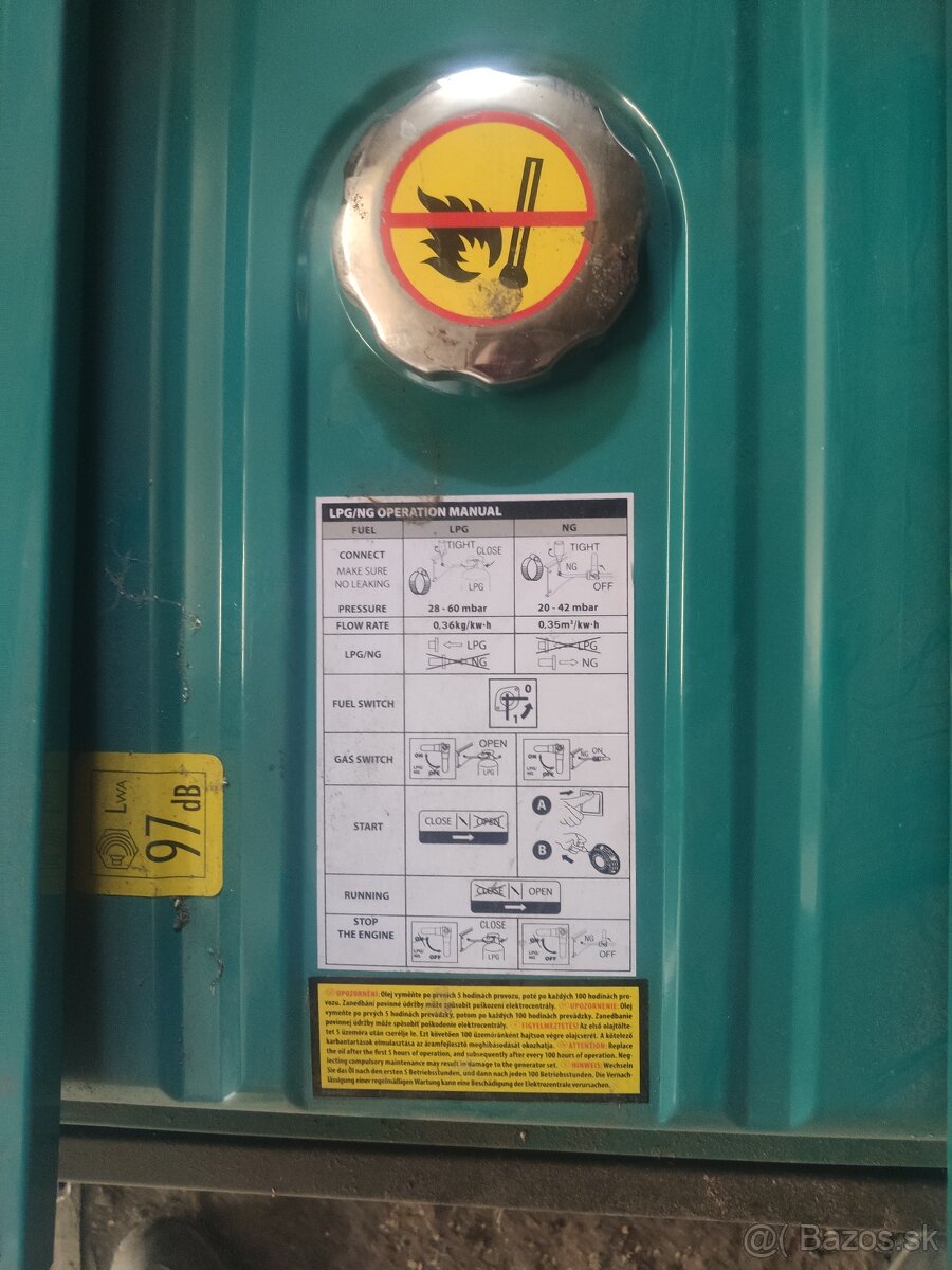 NOVÁ Elektrocentrála HERON (Benzín/LPG/CNG) – 5,5kW – Uložen - 3