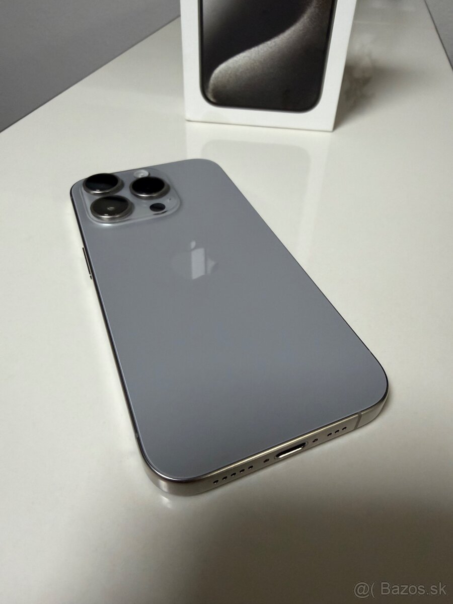 iPhone 15 Pro Max 256GB Natural Titanium - 3