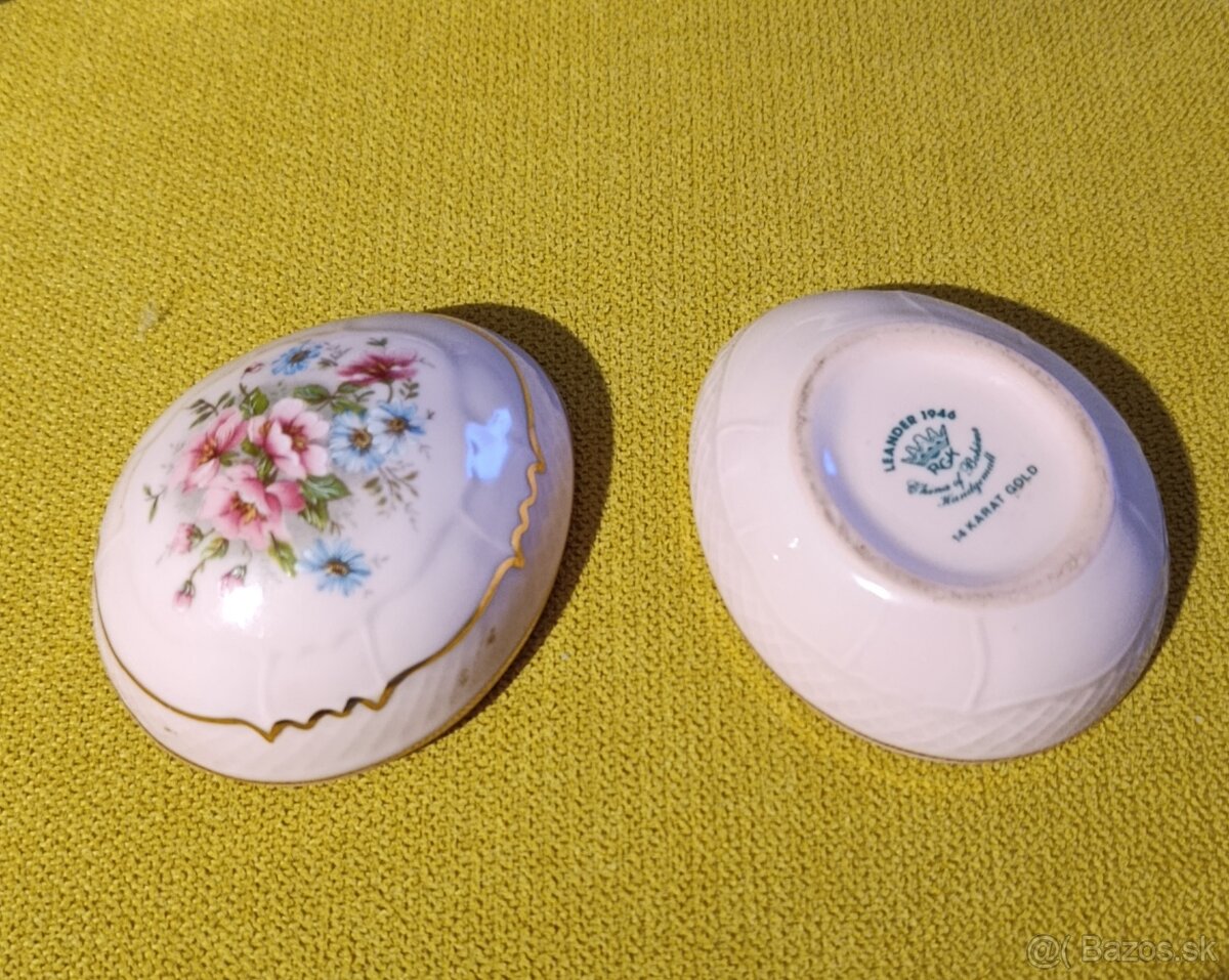 Predám porcelánové vajíčko Leander 1946 - 3