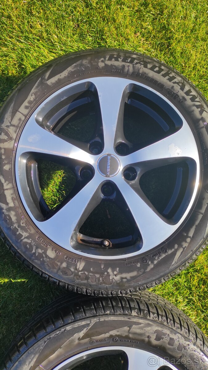 Predám Alu kolesá BORBET R16 + letne pneu - 3