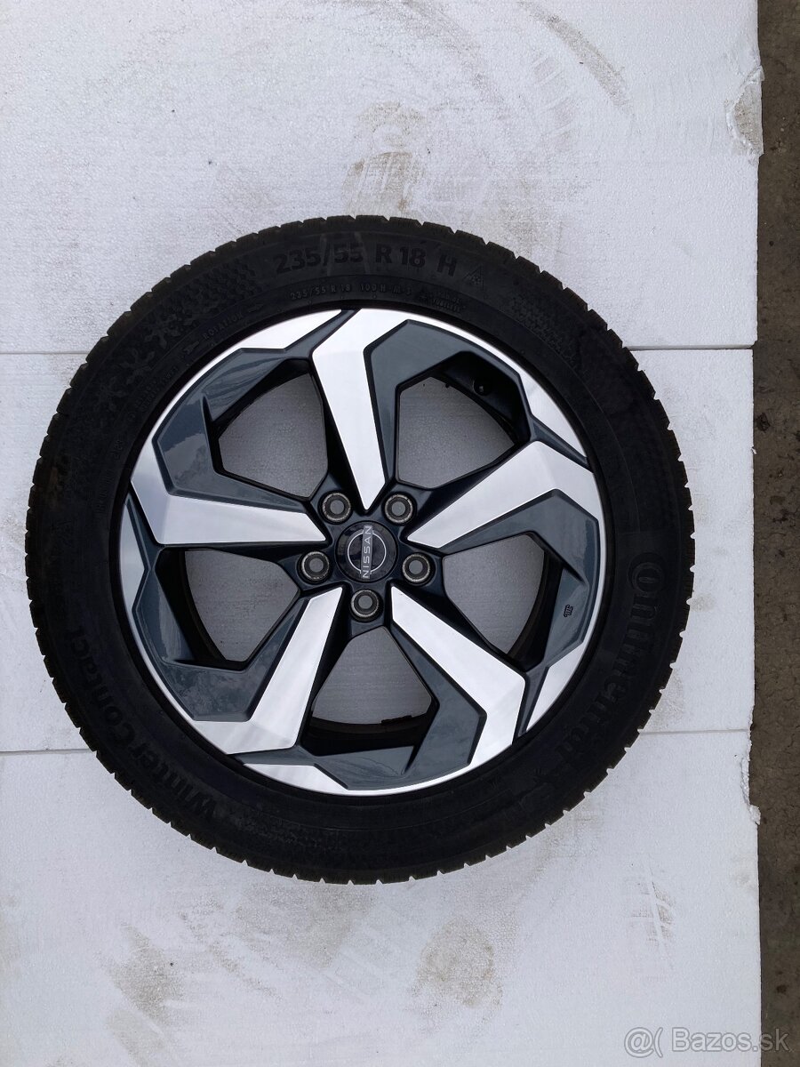 Predám originálne zimné kolesá Nissan Qashqai J12 (R18) - 3