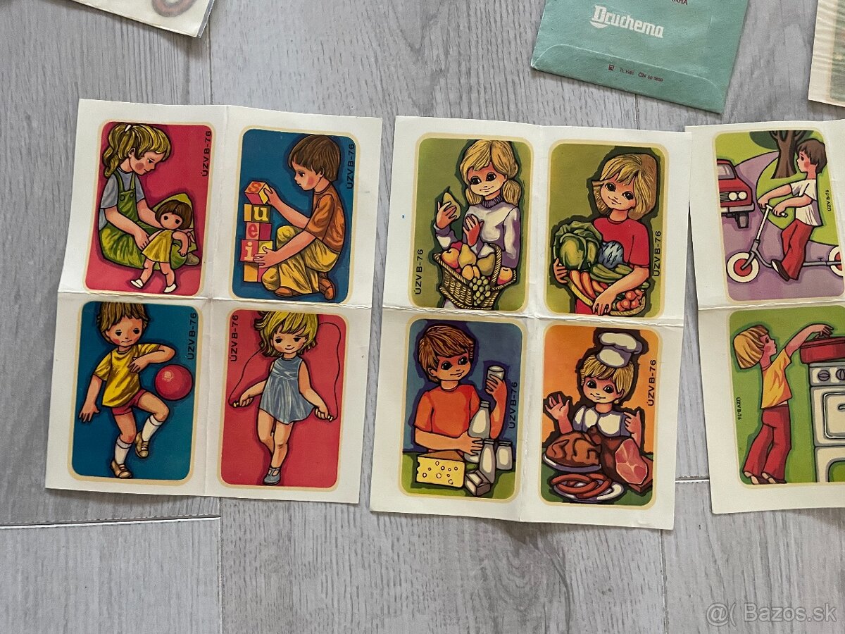 Socialistické vodolepky - nálepky - 3