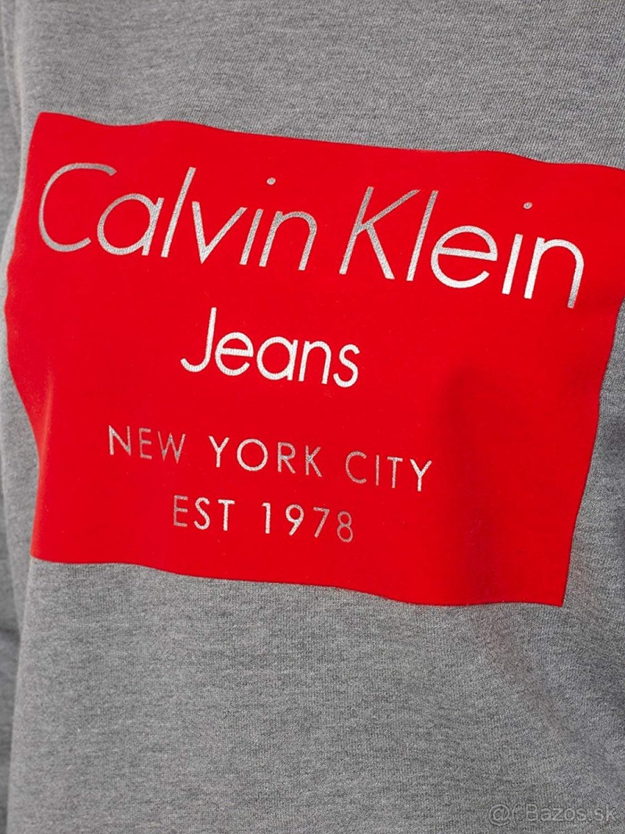 CALVIN KLEIN JEANS Hansi - luxusná dámska mikina PC 129,- € - 3