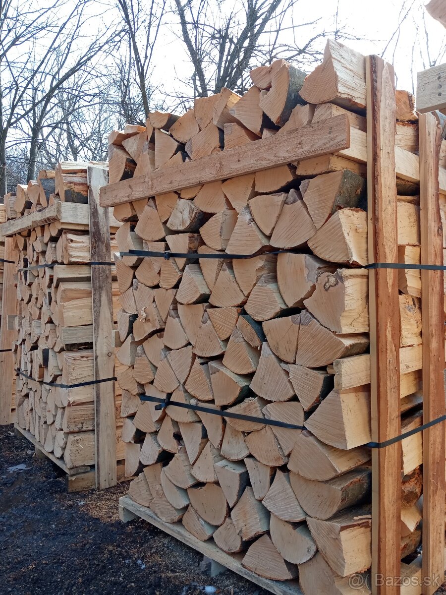 Polosuché palivové drevo - 3