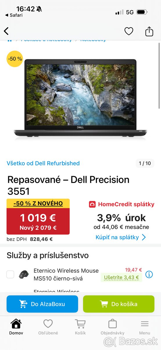 Dell Precision 3551 – pracovný notebook na predaj - 3