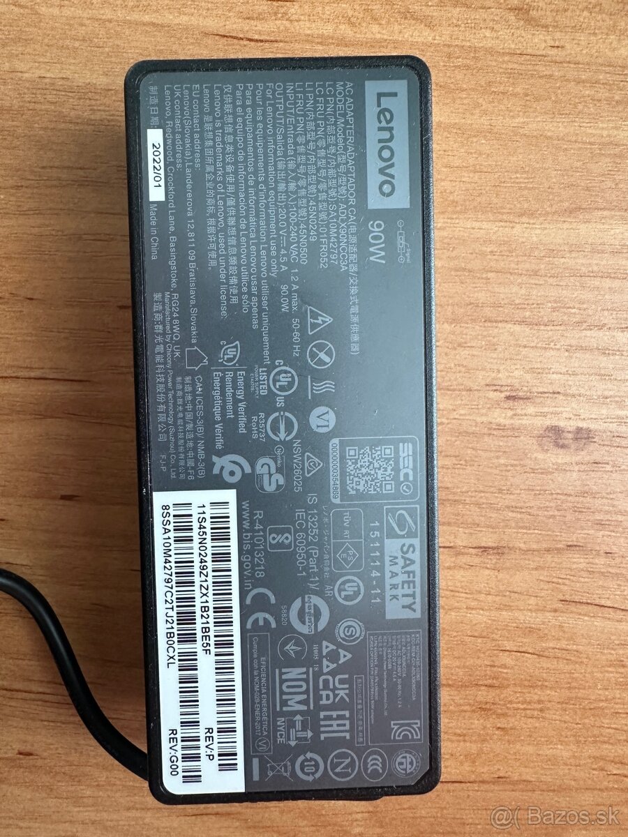 Úplne nový AC Adaptére Lenovo 90W - 3