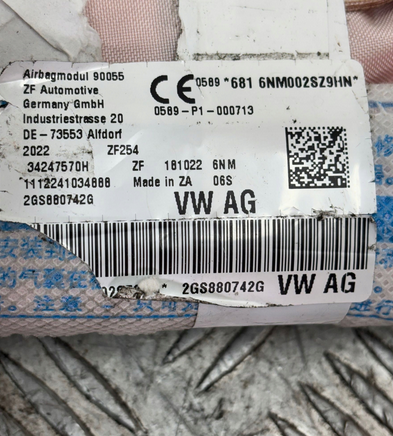 VW Polo 2g 2017- ľavý a pravý stropný airbag cena za ks - 3