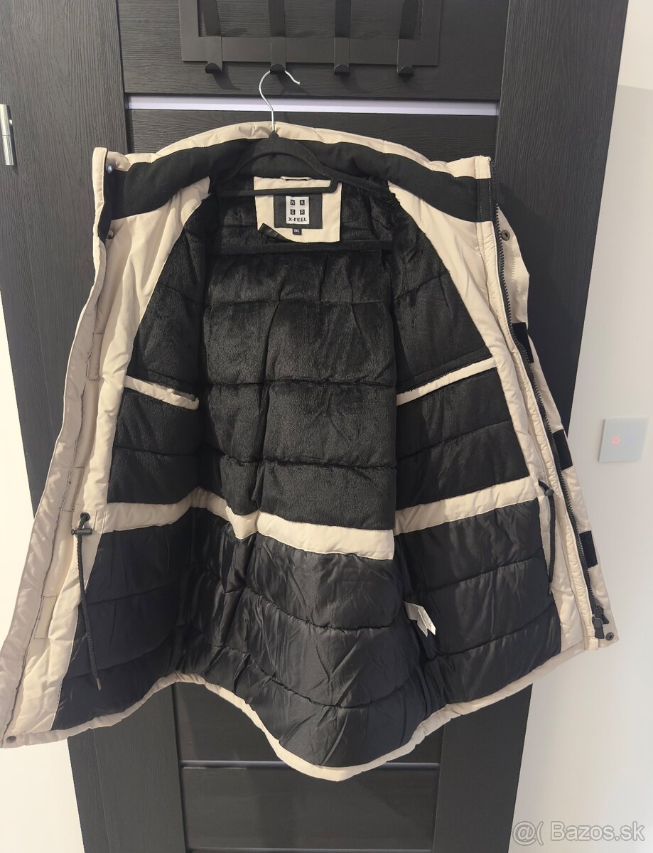 Pánska zimná bunda zateplená - 3