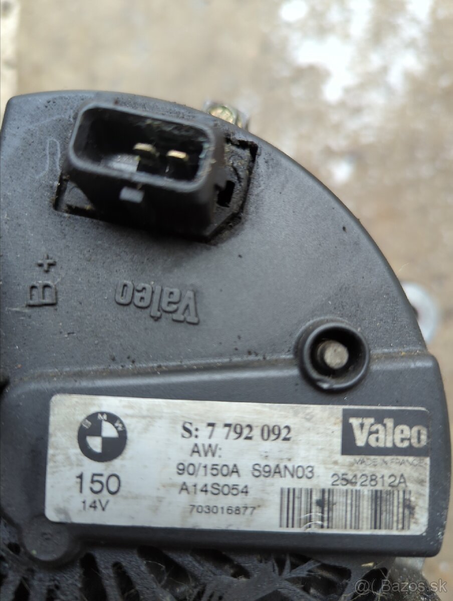 Alternátor - 150 A, 12 V BMW E39, E53, E38 - 3