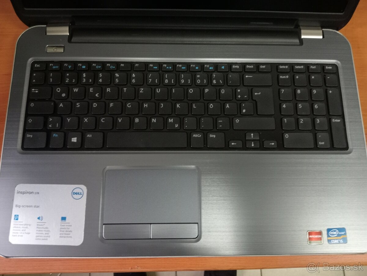 Dell Inspiron 5721 + Intel core i5 + 8gb ram + Windows 10 - 3