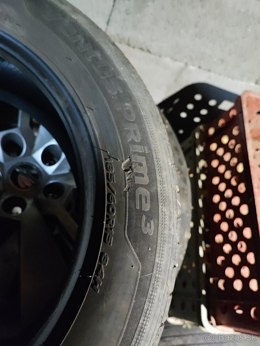 predám letné pneu Hankook 185/60 R15 84H - 3