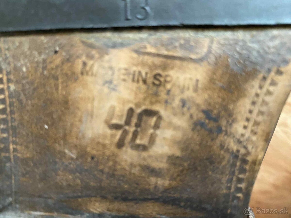 Kovbojské/motorkárske čižmy - 3