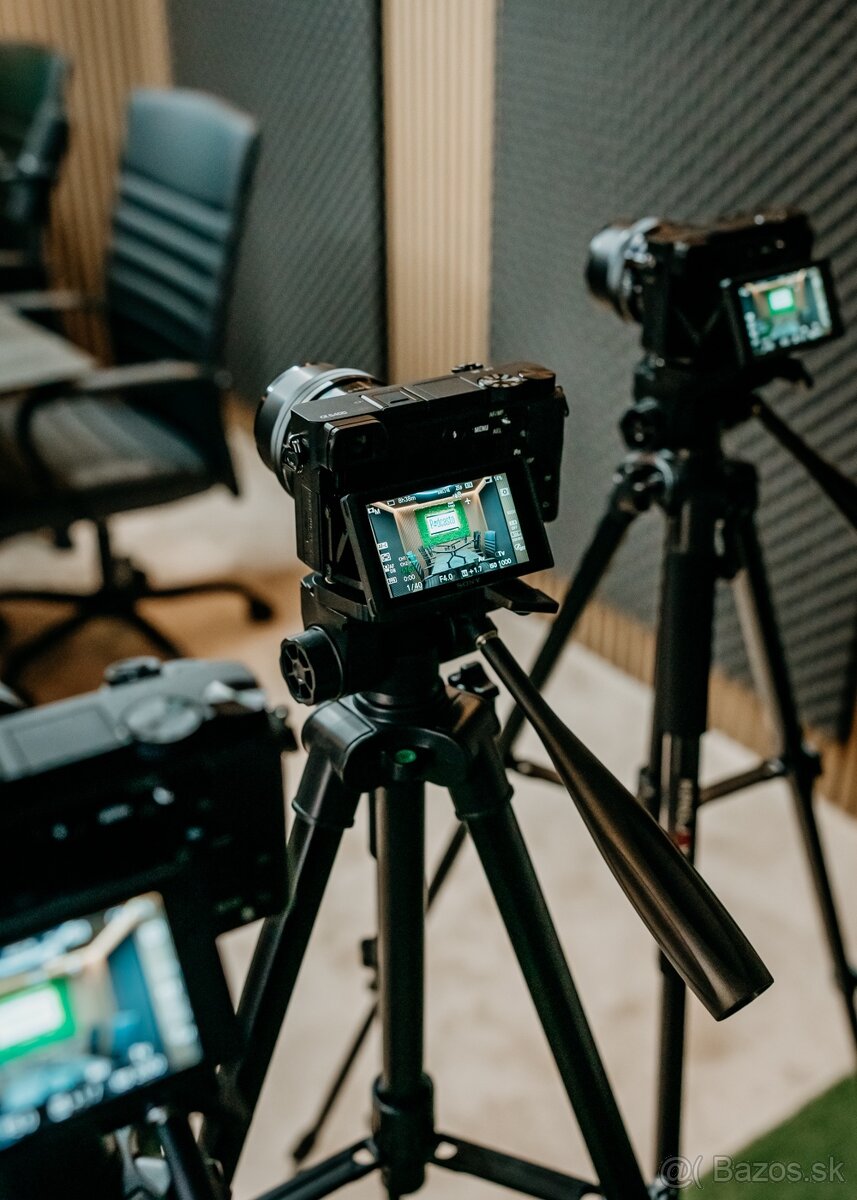 🎥 Profesionálny video set – 2× Sony A6400 + objektívy - 3