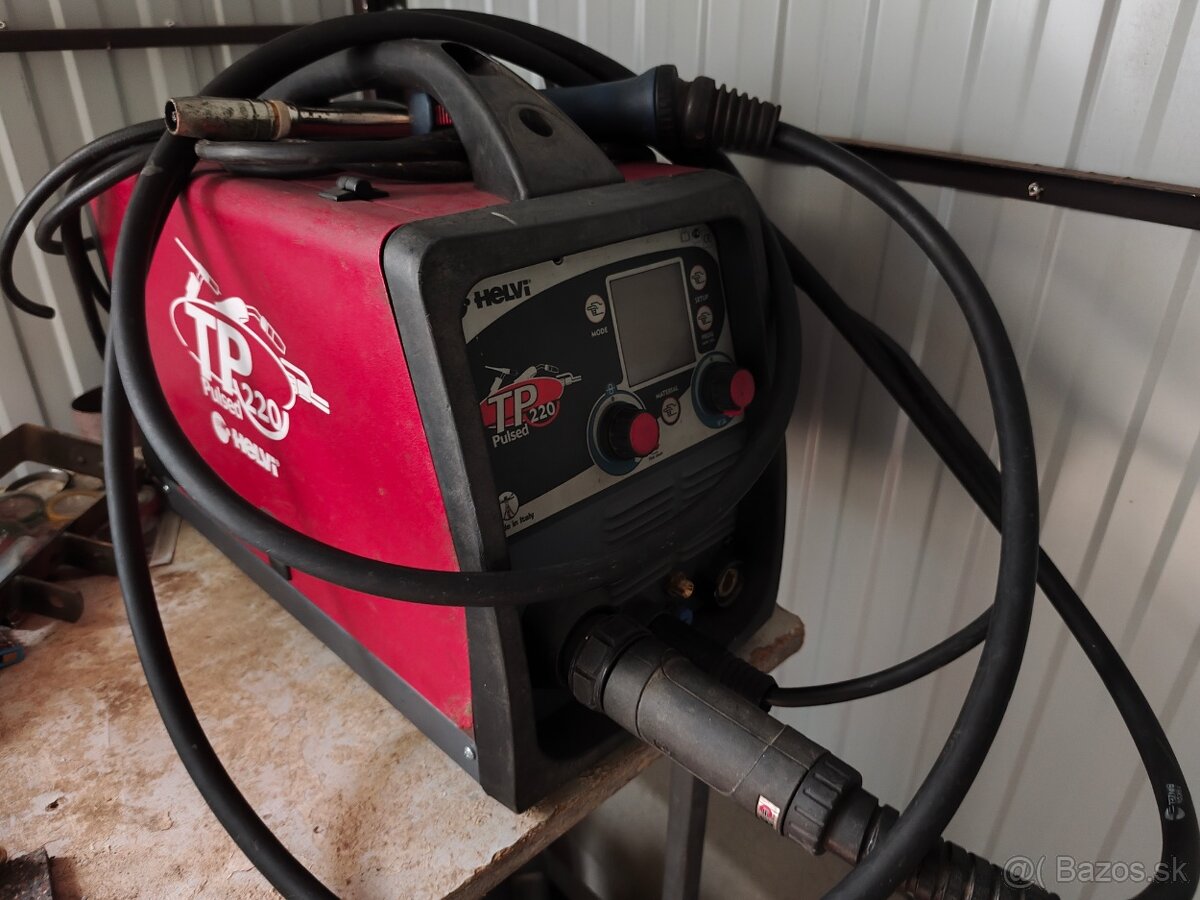 Zváračka aj na hliník Helvi TP 220 pulse Mig Mag, TIG, elekt - 3