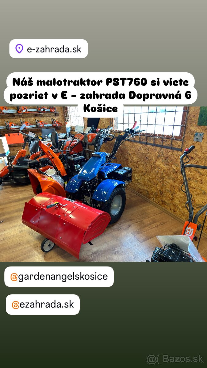 Malotraktor PST 760 15HP Loncin motor - 3