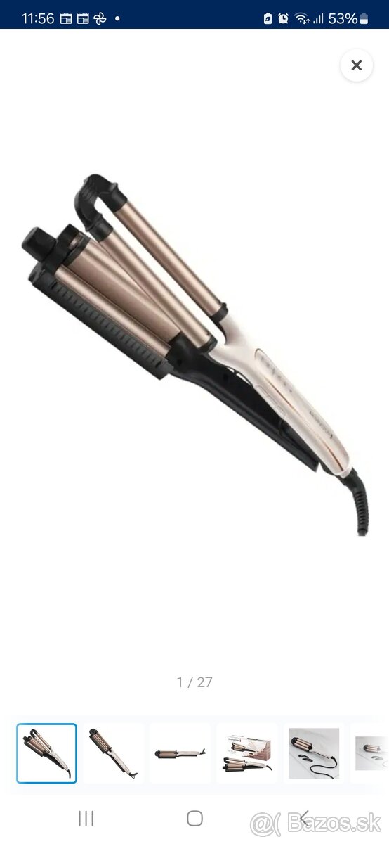 Nová kulma remington 4v1 nová + predĺžená zaruka - 3