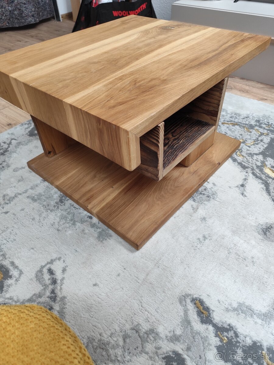 Dubovy konferencny stolik - 3