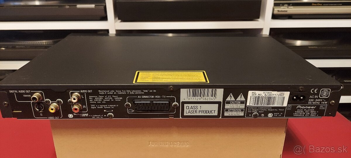 Predám DVD prehrávač Pioneer DV-350 - 3