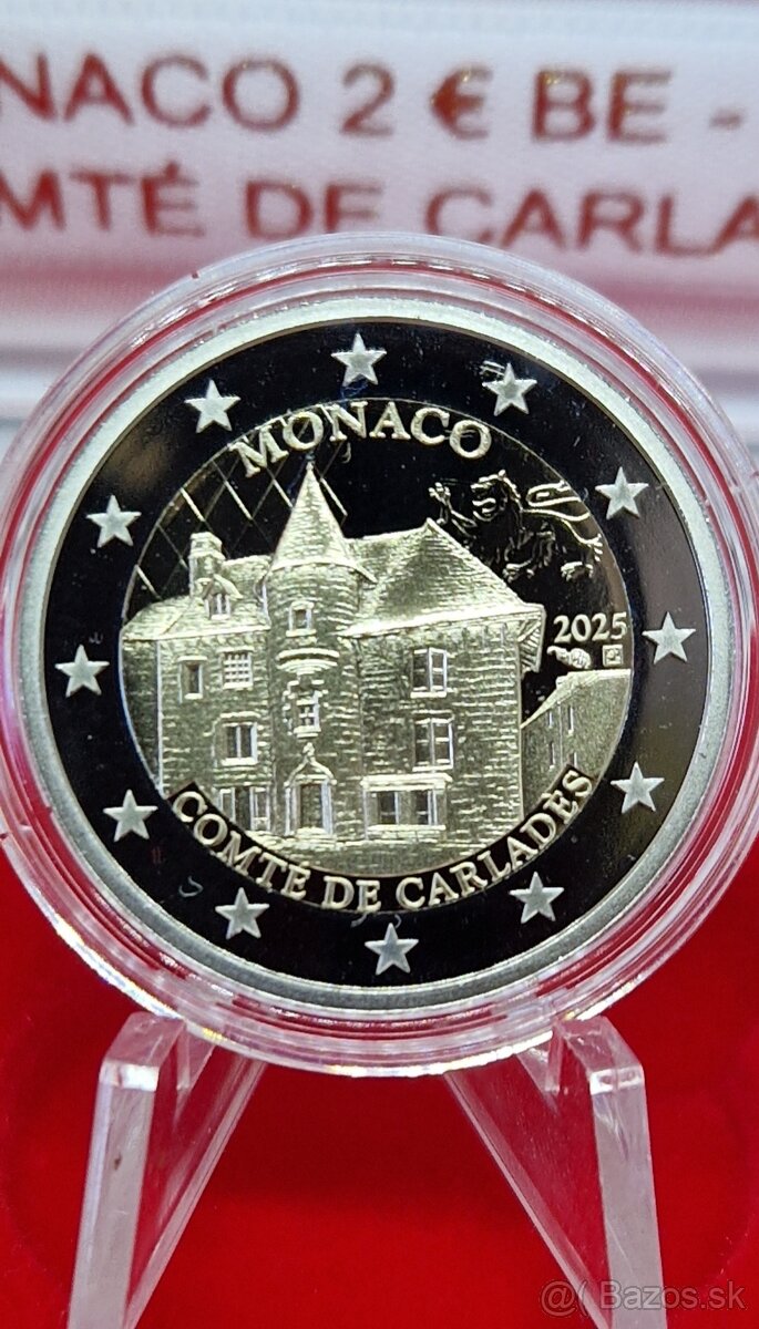 2 euro MONAKO - pamätné 2€ za NAJLEPŠIE CENY - 3
