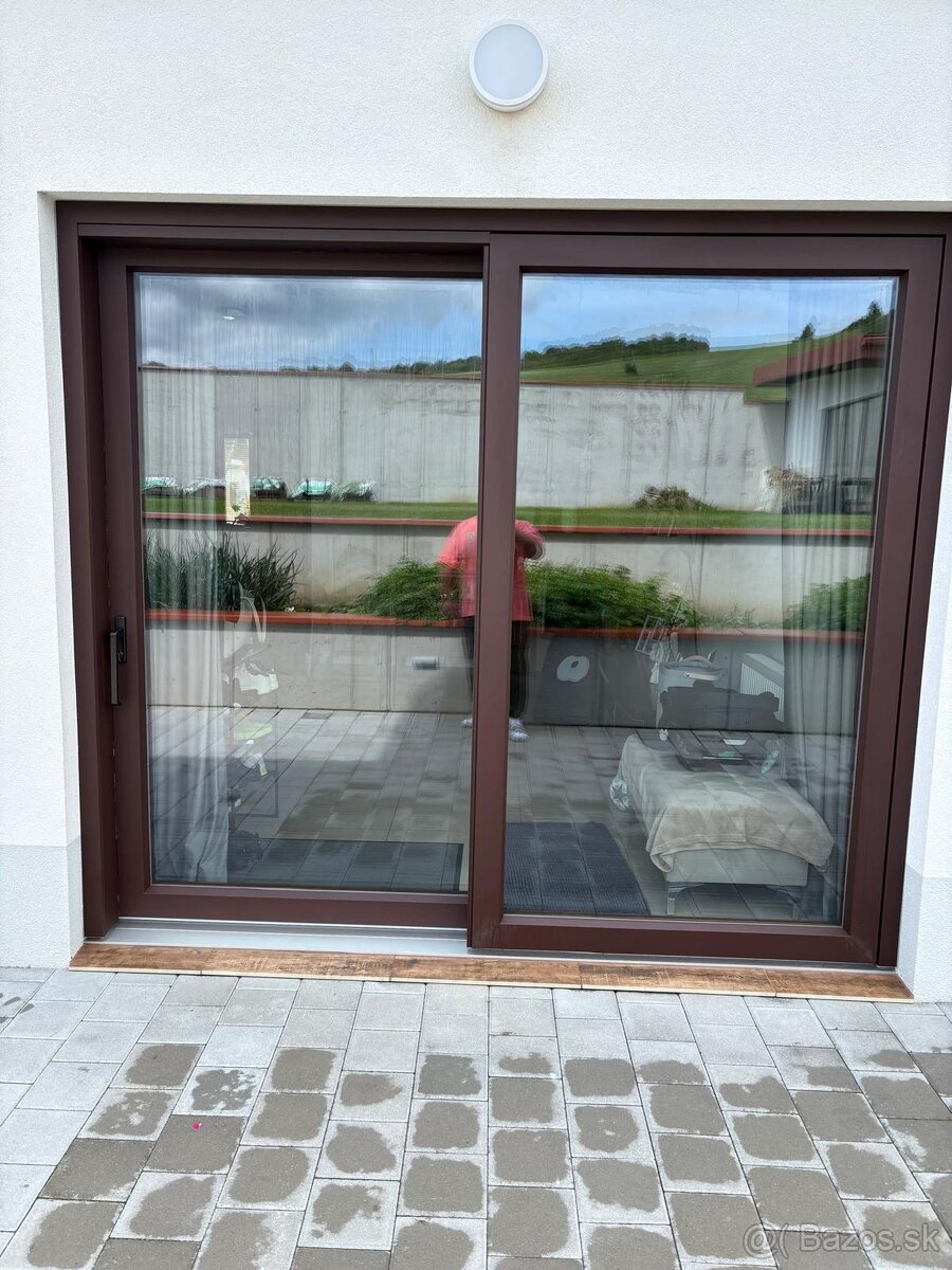 Ponúkam hliníkovú kapotáž na drevené eurookná - 3