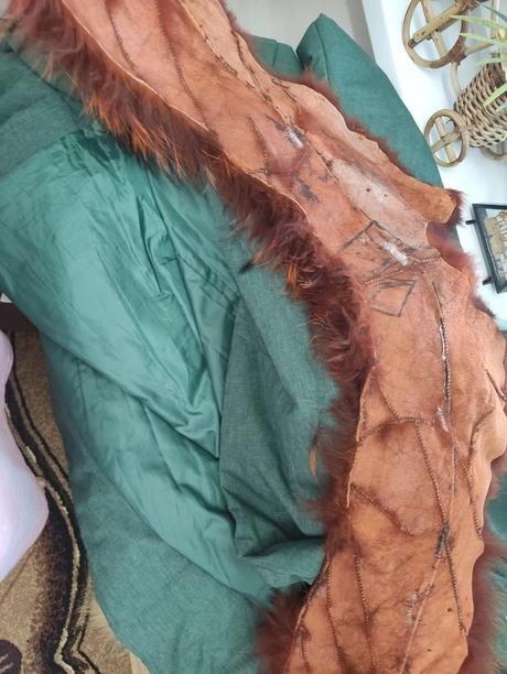 Pravá kozusinka myval..na golier - 3