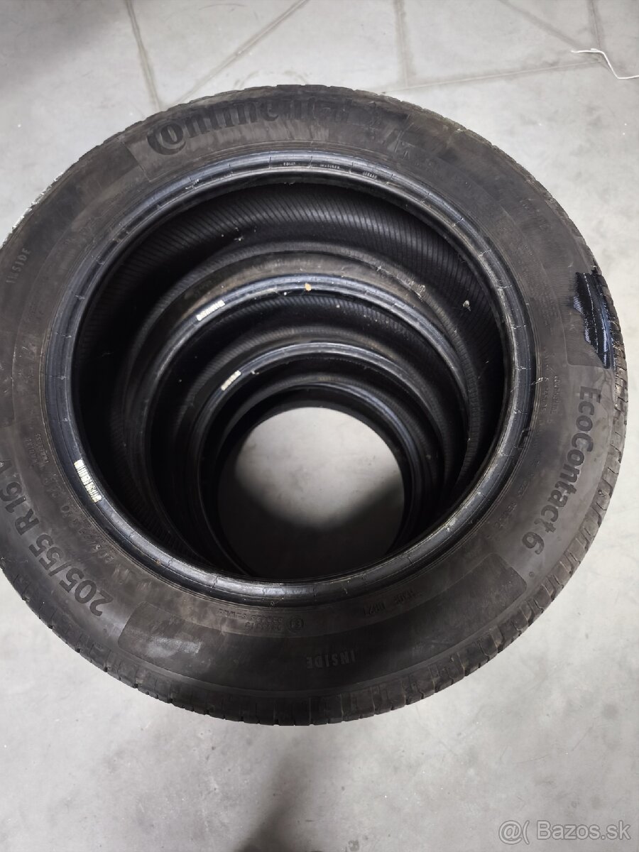 Letné pneumatiky Continental 205/55 r16 - 3
