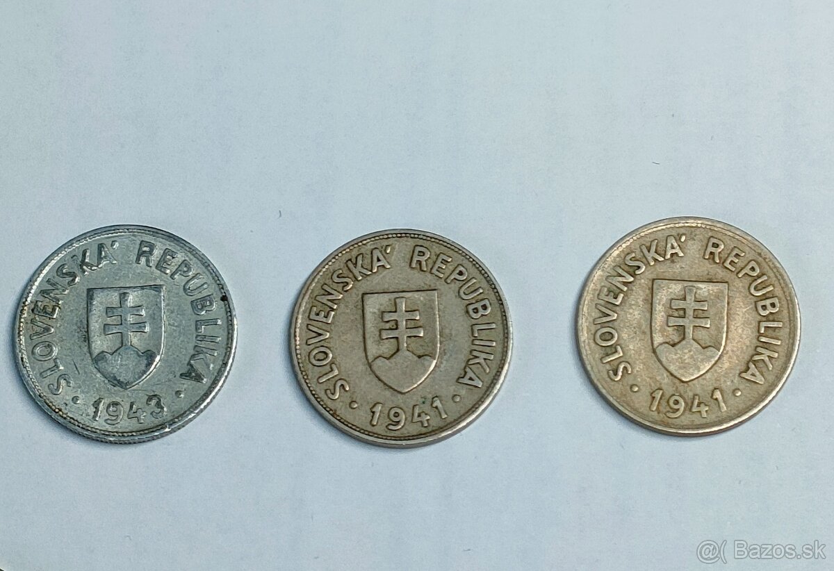 Sada mincí 1. SK štát - 3