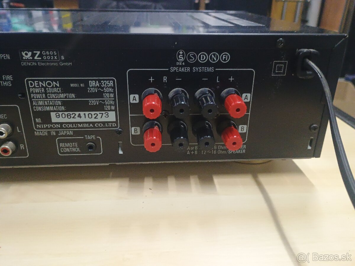 Stereo receiver, zosilňovač Denon DRA-325R - 3