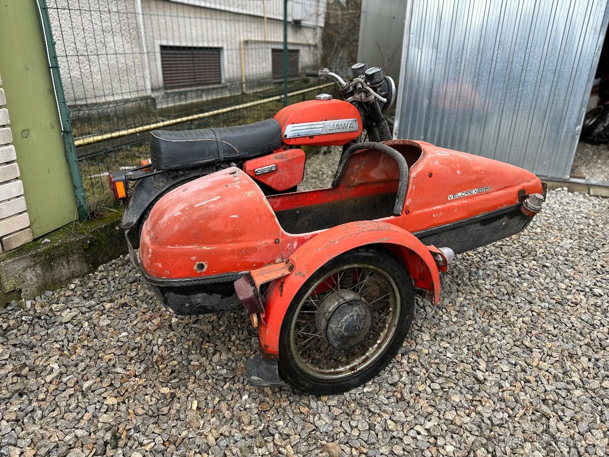 JAWA 350 + Velorex - 3