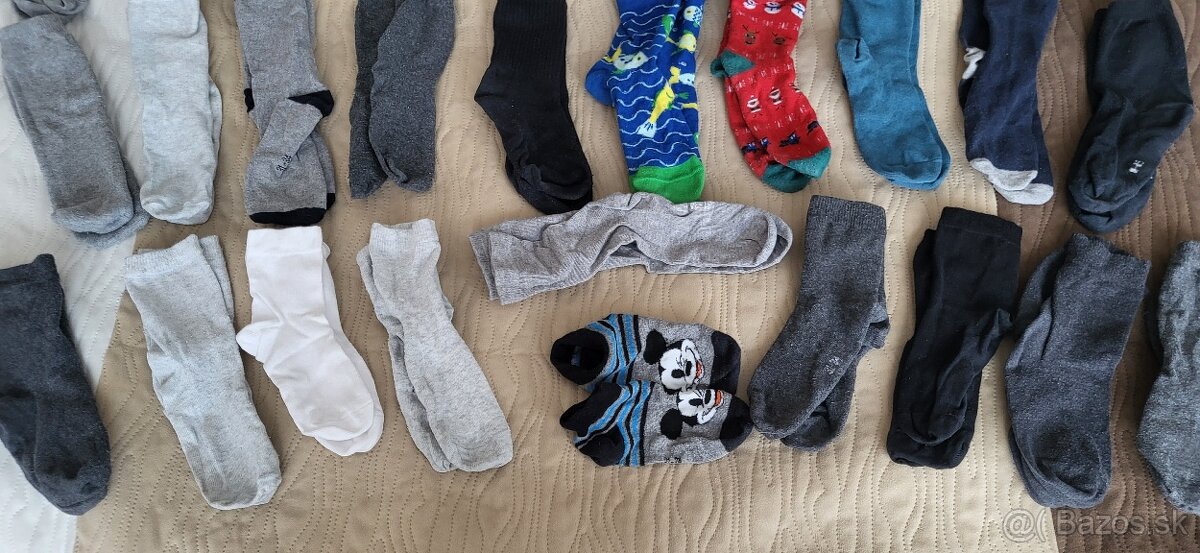 Ponožky velk. 31-34, 30 párov - 3