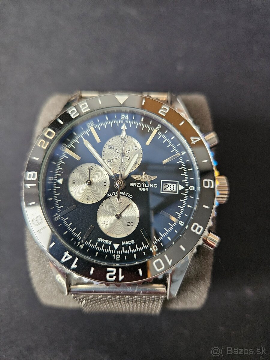 Predám Breitling Chronoliner Replika - 3