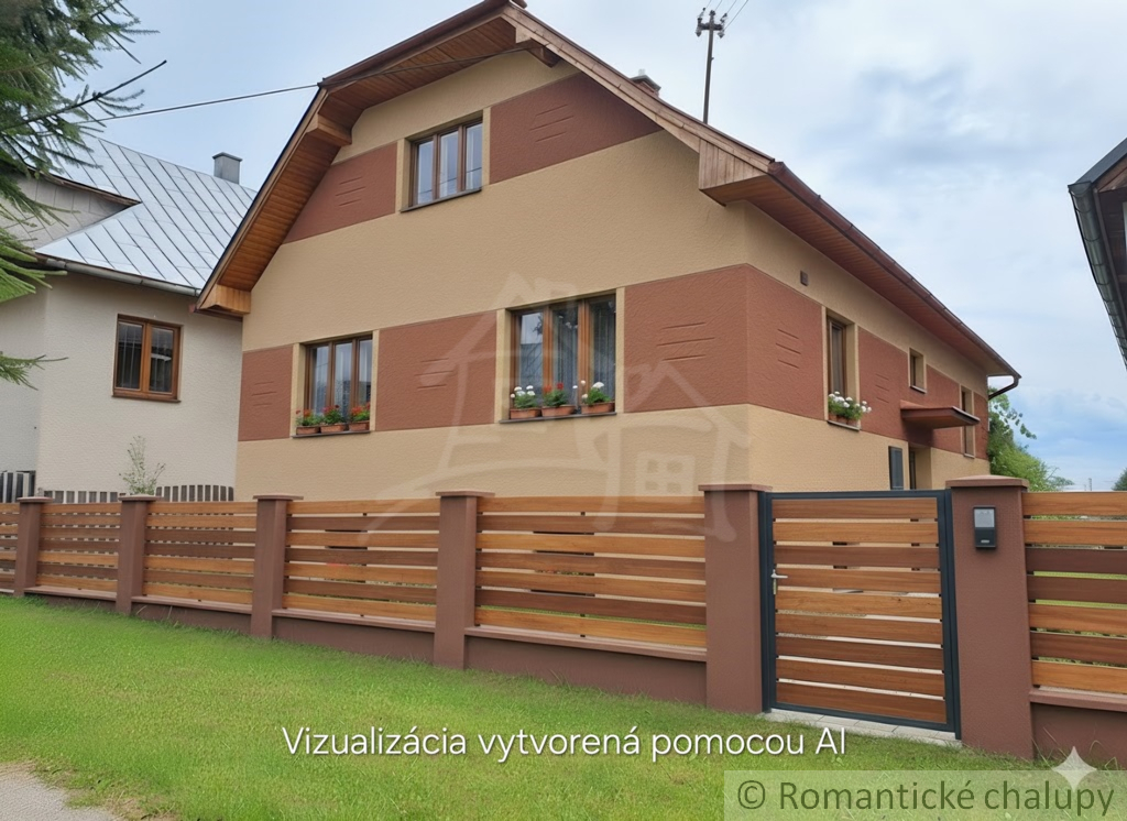 Priestranný dom na Liptove, ktorý má výhľad z izby na Kriv - 3