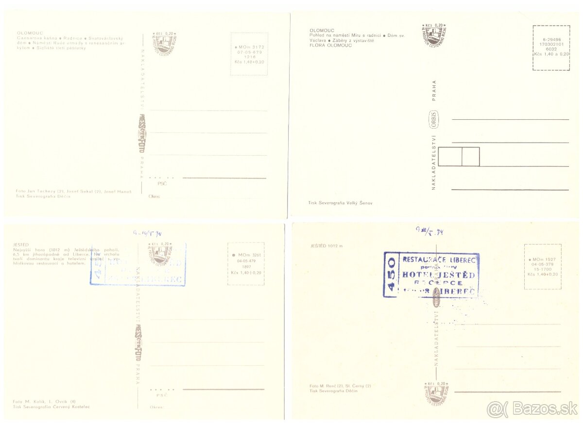 Pohľadnice mestá a krajina mix - 3