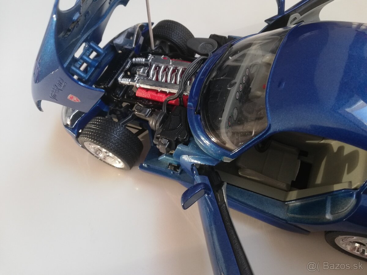 1:18 DODGE Viper, modra Bburago - 3